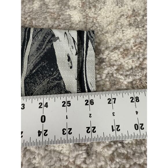 Lululemon Sz 4 Speed Wunder Tight Marble Print Leggings Pull On Stretch Pants - Picture 7 of 9